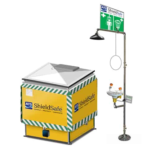 FlexFit Combination Safety Shower ATS Shield Safe