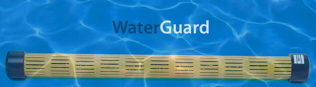 Waterguard for safety shower tank protection post